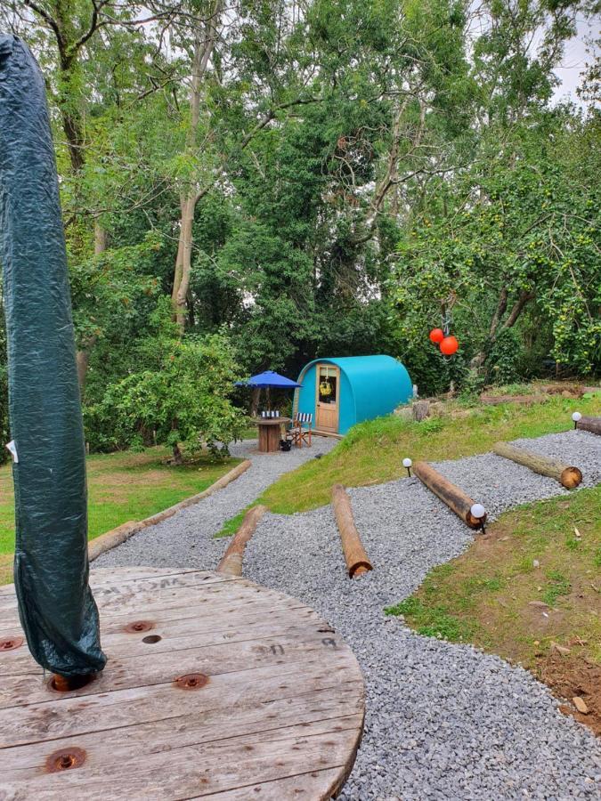 Gower Pods Hotell Penclawdd Eksteriør bilde