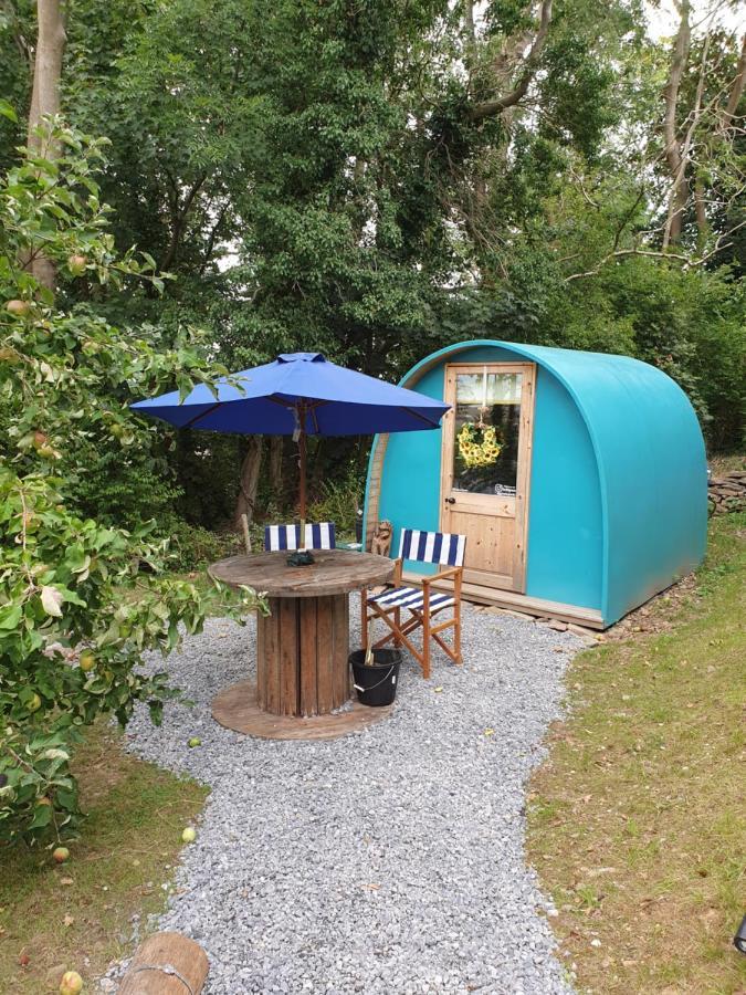 Gower Pods Hotell Penclawdd Eksteriør bilde