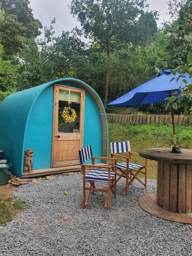 Gower Pods Hotell Penclawdd Eksteriør bilde